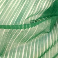 Фатин плиссе - цвет зеленый 34 (остаток 250 см)