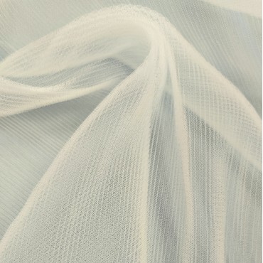 Фатин плиссе белый цвет 1