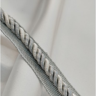 Декоративный вшивной кант Шнур крученый 8 мм