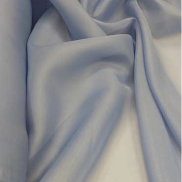 Органза матовая Виола пыльно голубой цвет