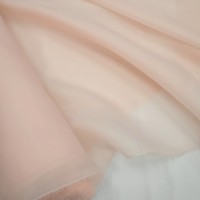 Органза матовая Виола пудровый цвет