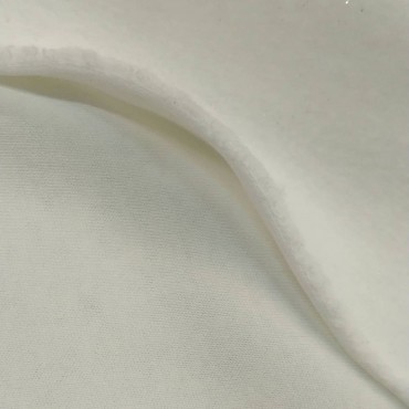 Футер 3-х нитка с начесом молочный цвет