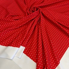 Бифлекс красный в мелкий горошек