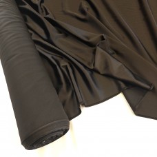 Вискозный атлас стрейч костюмно-плательный Vella черный цвет Вискозный атлас стрейч костюмно-плательный Vella черный цвет