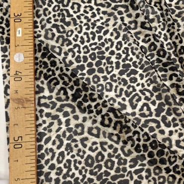 Сетка стрейч бельевая гимнастическая с принтом леопарда Сетка стрейч бельевая гимнастическая с принтом леопарда