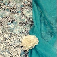 Набор тканей для пошива нарядного платья 6