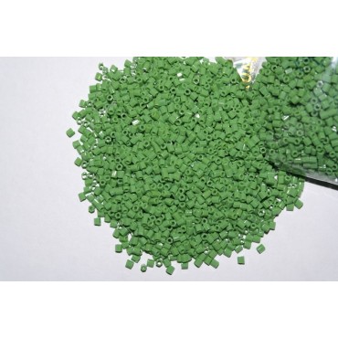 Бисер Matsuno рубка цвет зеленый матовый 100 гр