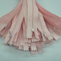 Молния неразъемная 20 см - цвет нежно розовый